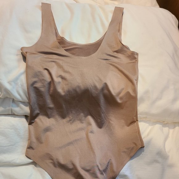 International Concepts Intimates Women's Beige Medium Bodysuit - Picture 3 of 7